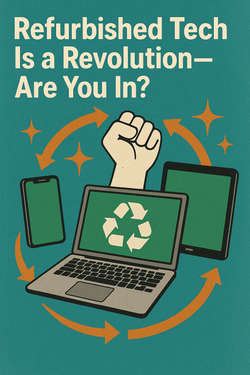 Why Buying Refurbished Just Makes Sense (For You and the Planet).