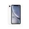 White Apple iPhone XR featuring Liquid Retina display and single rear camera – front and back view

